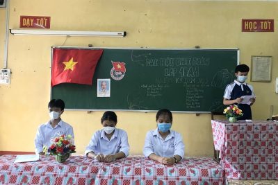Đại hội chi đoàn học sinh nhiệm kỳ 2021-2022