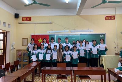 THPT A Hải Hậu tổ chức Lễ kết nạp Đoàn viên mới – Tiếp bước lý tưởng tuổi trẻ