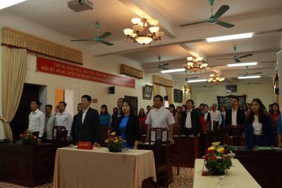 Đại hội công đoàn trường THPT A Hải Hậu nhiệm kỳ 2023 – 2028.