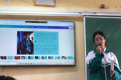Câu lạc bộ Tiếng Anh – Sân chơi ngôn ngữ đầy sắc màu tại THPT A Hải Hậu