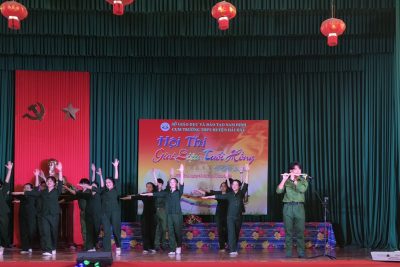 Trường THPT A Hải Hậu tham gia Hội thi “Giai điệu tuổi hồng” cấp cụm trường THPT huyện Hải Hậu năm 2022