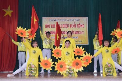 HỘI THI “GIAI ĐIỆU TUỔI HỒNG” TRƯỜNG THPT A HẢI HẬU
