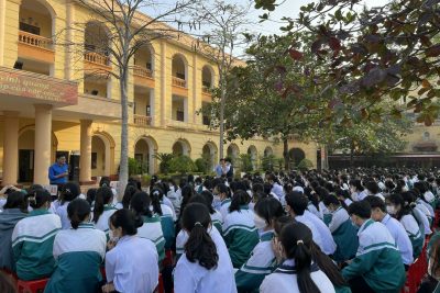 Trường THPT A Hải Hậu tổ chức Tập huấn công tác phòng cháy, chữa cháy và cứu hộ, cứu nạn