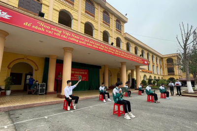 Chung kết “Sân chơi Khởi động đầu tuần” – Nơi tài năng trẻ THPT A Hải Hậu toả sáng!