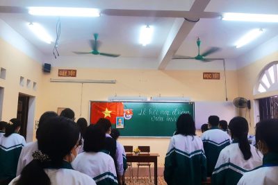 Đoàn trường THPT A Hải Hậu tổ chức kết nạp Đoàn viên mới nhân dịp kỷ niệm 92 năm Ngày thành lập Đoàn TNCS Hồ Chí Minh (26/03/1931 26/03/2023)
