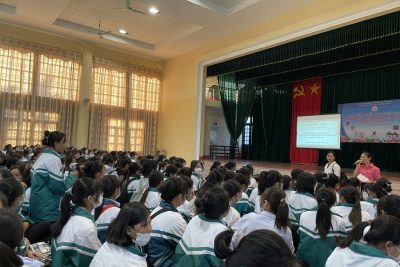 TRƯỜNG THPT A HẢI HẬU TỔ CHỨC CÁC HOẠT ĐỘNG KỶ NIỆM 92 NĂM NGÀY THÀNH LẬP LIÊN HIỆP PHỤ NỮ VIỆT NAM ( 20/10/1930 – 20/10/2022)