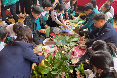 TẾT SUM VẦY – XUÂN ƠN ĐẢNG: ẤM ÁP NGHĨA TÌNH TẠI TRƯỜNG THPT A HẢI HẬU