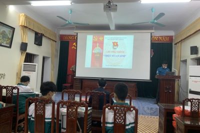 Đoàn trường THPT A Hải Hậu tham gia Chương trình “Triệu Túi An Sinh”