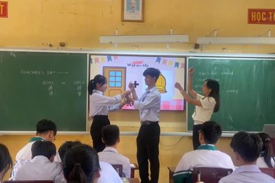 Trường THPT A Hải Hậu: Học tiếng Anh cùng giáo viên bản ngữ – Chìa khóa mở ra cánh cửa hội nhập
