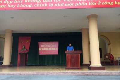 TRƯỜNG THPT A HẢI HẬU HƯỞNG ỨNG NGÀY THỂ GIỚI PHÒNG CHỐNG HIV/AIDS 1/12