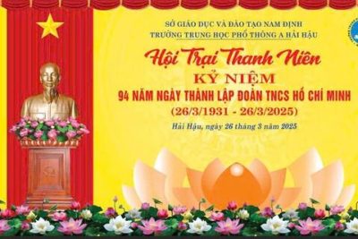 THÔNG BÁO VỀ HOẠT ĐỘNG HỘI TRẠI KỶ NIỆM 94 NĂM NGÀY THÀNH LẬP ĐOÀN TNCS HỒ CHÍ MINH
