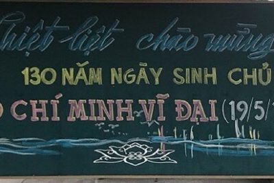 TRƯỜNG THPT A HẢI HẬU HƯỚNG TỚI KỶ NIỆM 130 NĂM NGÀY SINH CHỦ TỊCH HỒ CHÍ MINH (19/5/1890 – 19/5/2020)