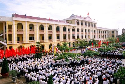 MỘT SỐ HÌNH ẢNH VỀ KHUNG CẢNH NHÀ TRƯỜNG