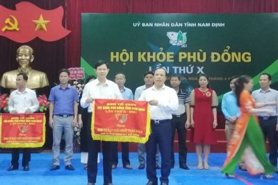 TRƯỜNG THPT A HẢI HẬU ĐẠT CỜ GIẢI NHẤT TOÀN ĐOÀN HỘI KHỎE PHÙ ĐỔNG CẤP TỈNH LẦN THỨ X NĂM 2021