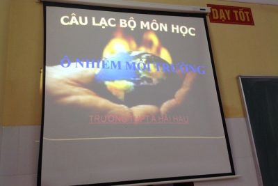CÂU LẠC BỘ MÔN HOÁ HỌC THÁNG 4 NĂM 2021 CHỦ ĐỀ: HOÁ HỌC MÔI TRƯỜNG