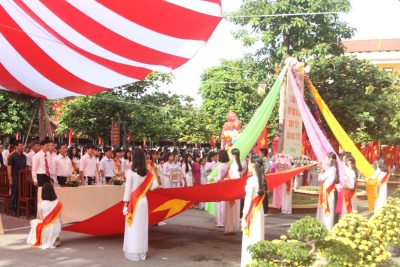 MỘT SỐ HÌNH ẢNH TRONG LỄ KHAI GIẢNG NĂM HỌC 2017- 2018
