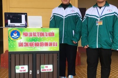 Hướng dẫn học sinh thi Khoa học kỹ thuật “Phân loại rác tự động bằng công nghệ nhận diện hình ảnh và AI”