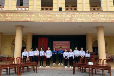 Trường THPT A Hải Hậu hưởng ứng ngày thế giới phòng, chống HIV/AIDS 1/12