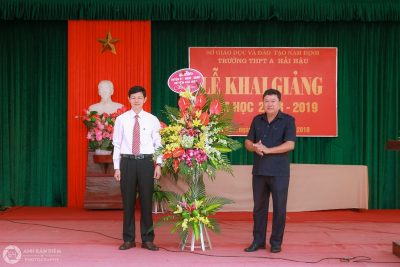 MỘT SỐ HÌNH ẢNH TRONG LỄ KHAI GIẢNG NĂM HỌC 2018- 2019