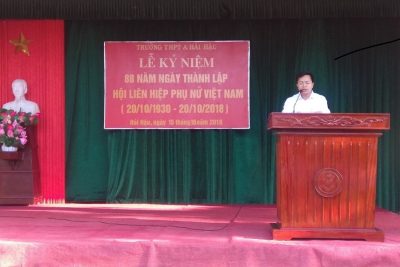 KỶ NIỆM 50 NĂM NGÀY BÁC HỒ GỬI LÁ THƯ CUỐI CÙNG CHO NGÀNH GIÁO DỤC VÀ KỶ NIỆM 88 NĂM NGÀY THÀNH LẬP LIÊN HIỆP PHỤ NỮ VIỆT NAM