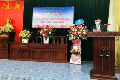 TRƯỜNG THPT A HẢI HẬU TỔ CHỨC KỶ NIỆM 39 NĂM NGÀY NHÀ GIÁO VIỆT NAM (20/11/ 1982 – 20/11/2021)