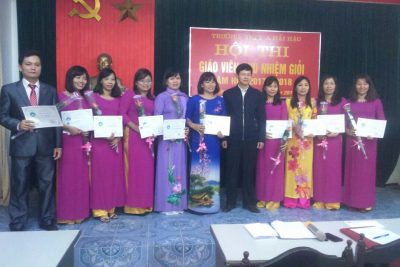 MỘT SỐ HÌNH ẢNH TRONG HỘI THI GVCN GIỎI NĂM HỌC 2017- 2018