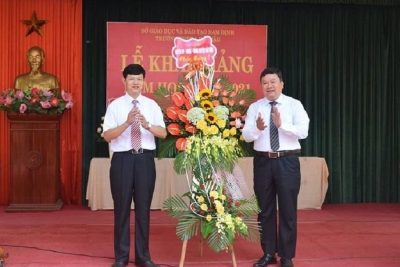 TRƯỜNG THPT A HẢI HẬU TỔ CHỨC LỄ KHAI GIẢNG NĂM HỌC 2020 – 2021