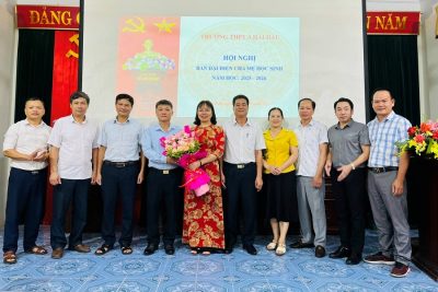 HỘI NGHỊ BAN ĐẠI DIỆN CHA MẸ HỌC SINH NĂM HỌC 2025- 2026