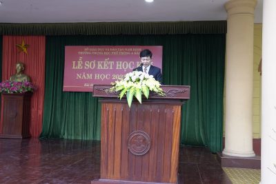 TRƯỜNG THPT A HẢI HẬU TỔ CHỨC LỄ SƠ KẾT HỌC KỲ I NĂM HỌC 2023 – 2024