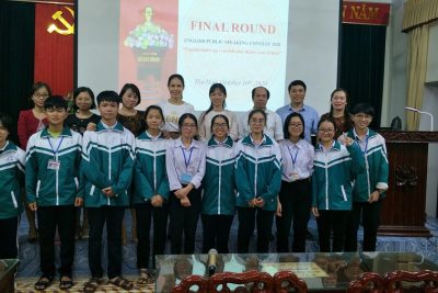TRƯỜNG THPT A HẢI HẬU TỔ CHỨC CUỘC THI HÙNG BIỆN TIẾNG ANH CẤP TRƯỜNG