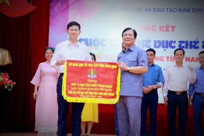 TRƯỜNG THPT A HẢI HẬU ĐẠT CỜ GIẢI NHẤT TRONG CUỘC THI TDTT HỌC SINH PHỔ THÔNG TỈNH NAM ĐỊNH NĂM HỌC 2022-2023