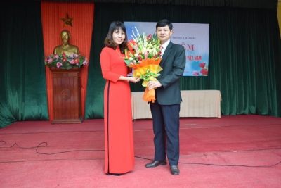 TRƯỜNG THPT A HẢI HẬU TỔ CHỨC LỄ KỶ NIỆM 90 NĂM NGÀY THÀNH LẬP HỘI LIÊN HIỆP PHỤ NỮ VIỆT NAM