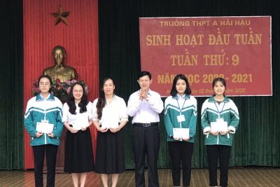 Trường THPT A Hải Hậu tổng kết cuộc thi viết “Những kỉ niệm sâu sắc về thầy cô và mái trường thân yêu” năm 2020