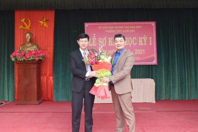 TRƯỜNG THPTA HẢI TỔ CHỨC LỄ SƠ KẾT HỌC KÌ I NĂM HỌC 2020- 2021