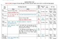 Lịch công tác tuần 18- HKII- Năm học 2025- 2026