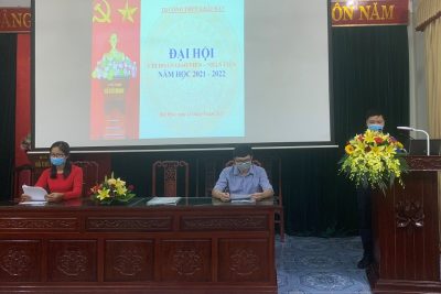 ĐẠI HỘI CHI ĐOÀN GIÁO VIÊN, NHÂN VIÊN TRƯỜNG THPT A HẢI HẬU NHIỆM KÌ 2021-2022