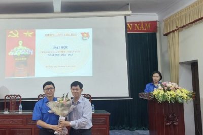 ĐẠI HỘI CHI ĐOÀN GIÁO VIÊN, NHÂN VIÊN TRƯỜNG THPT A HẢI HẬU NĂM HỌC 2022- 2023