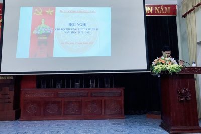 HỘI NGHỊ CHI BỘ TRƯỜNG THPT A HẢI HẬU NĂM HỌC 2022- 2023