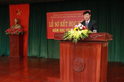 TRƯỜNG THPT A HẢI HẬU TỔ CHỨC LỄ SƠ KẾT HỌC KỲ I NĂM HỌC 2022 – 2023