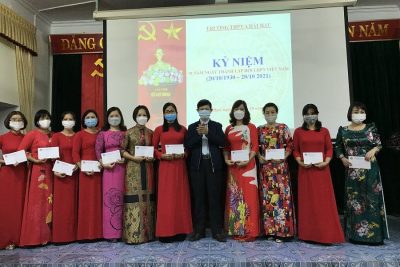 TRƯỜNG THPT A HẢI HẬU TỔ CHỨC GẶP MẶT KỶ NIỆM 91 NĂM NGÀY THÀNH LẬP LIÊN HIỆP PHỤ NỮ VIỆT NAM (20/10/1930 – 20/10/2021)