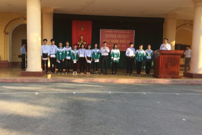 TUYÊN DƯƠNG HỌC SINH ĐẠT GIẢI TRONG HỘI THI HÙNG BIỆN TIẾNG ANH VÀ HỌC SINH ĐẠT ĐIỂM CAO TRONG KI KTCL 8 TUẦN HKI