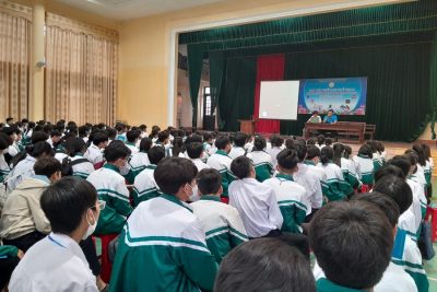 Đoàn trường THPT A Hải Hậu tổ chức thành công lớp Bồi dưỡng Cảm tình Đoàn năm học 2022-2023