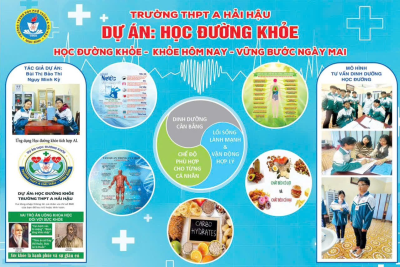 DỰ ÁN: HỌC ĐƯỜNG KHỎE – TRƯỜNG THPT A HẢI HẬU