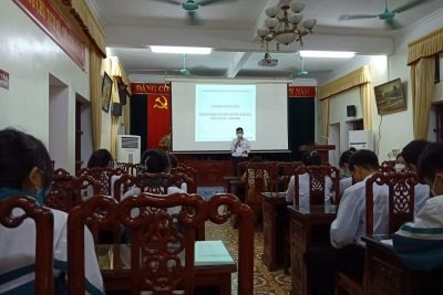 TRƯỜNG THPT A HẢI HẬU TỔ CHỨC CUỘC THI HÙNG BIỆN TIẾNG ANH CẤP TRƯỜNG NĂM HỌC 2021 – 2022