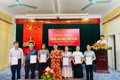 Hội nghị Nhà giáo, Cán bộ quản lý và Người lao động Trường THPT A Hải Hậu năm học 2025 – 2026: Đồng thuận – Quyết tâm – Vững bước đi lên