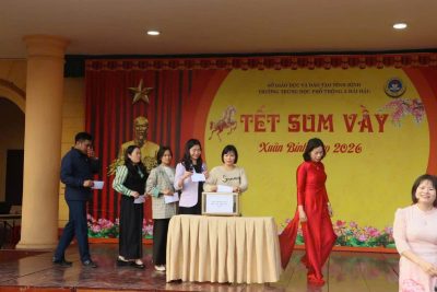 RỘN RÀNG SẮC XUÂN – ẤM ÁP YÊU THƯƠNG TRƯỜNG THPT A HẢI HẬU TỔ CHỨC CHƯƠNG TRÌNH “TẾT SUM VẦY” XUÂN BÍNH NGỌ 2026
